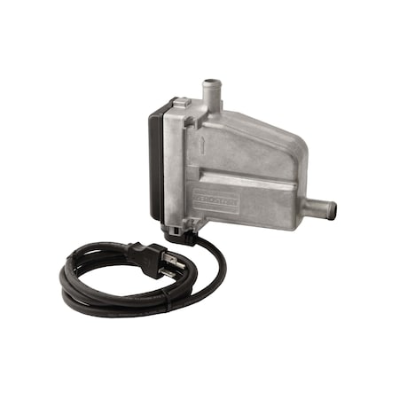 Circulation Heater,Regulating Thermostat,1500W 240V 6.3A,3/4in. Hose,12' Cord,100-120 Deg F